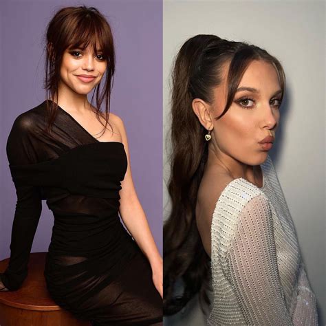 SE ENFRENTAM! Millie Bobby Brown e Jenna Ortega se。